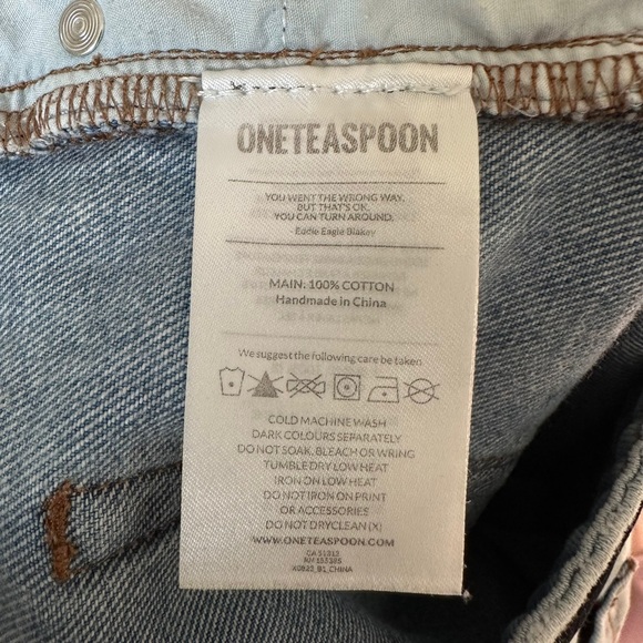 One Teaspoon | The Trucker Distressed Jeans Size 28 - Picture 10 of 14